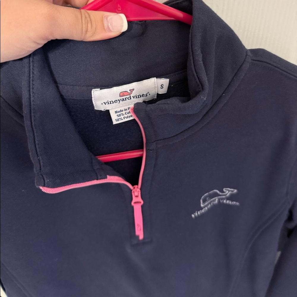 Vineyard Vines quarter zip sweatshirt Size Small - Picture 3 of 3
